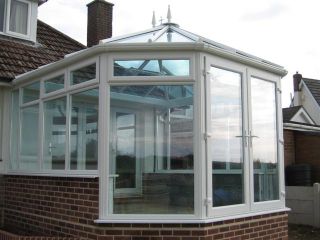 conservatory almost finished