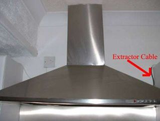 Kitchen extractor fan