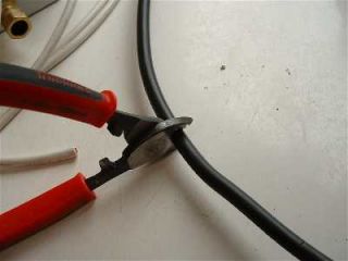 cut armoured cable