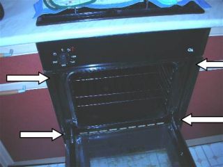 remove fitted oven