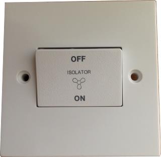extractor fan isolator switch