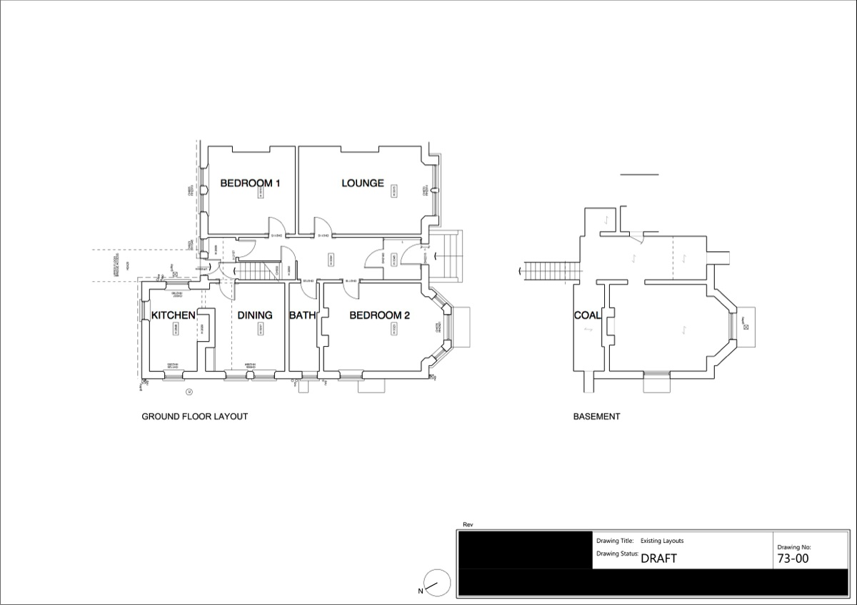 Existing layout