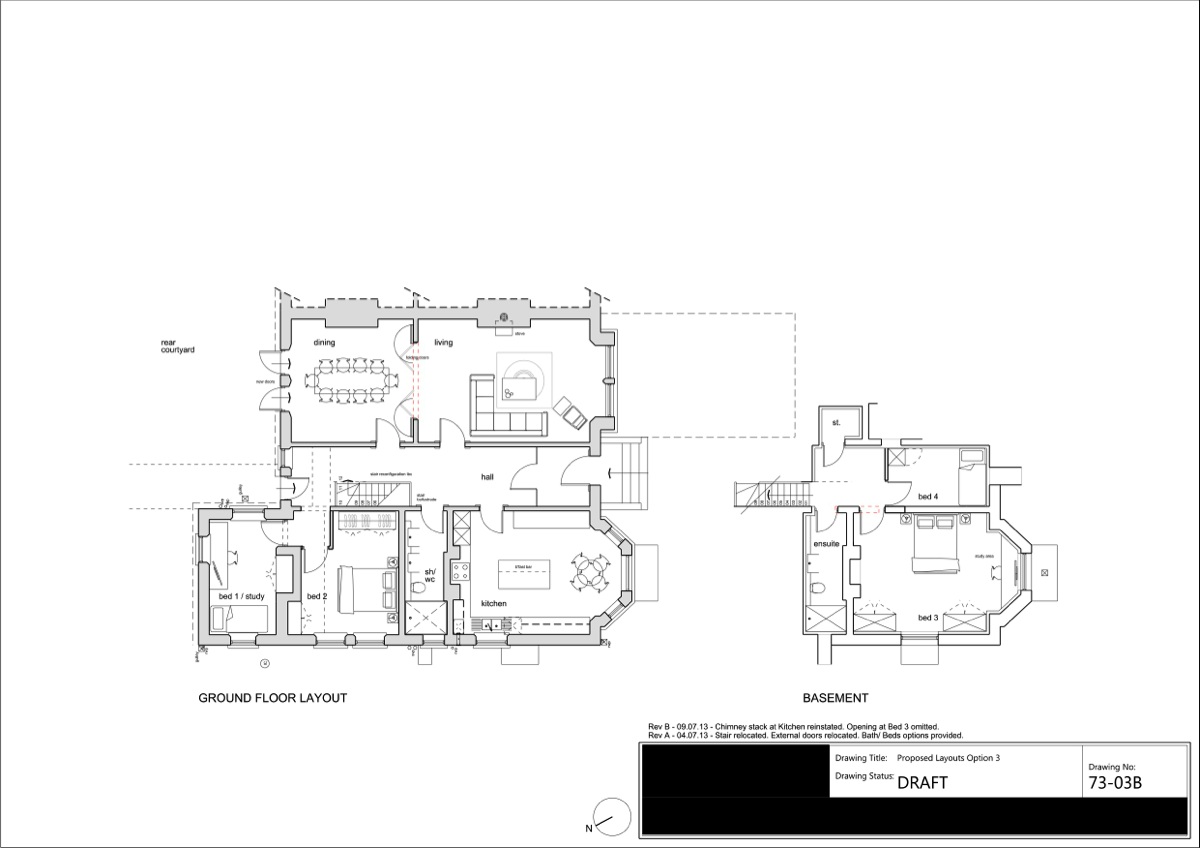 Proposed layout