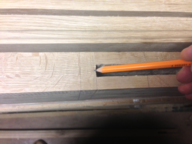 3mm line marked out for taper.JPG