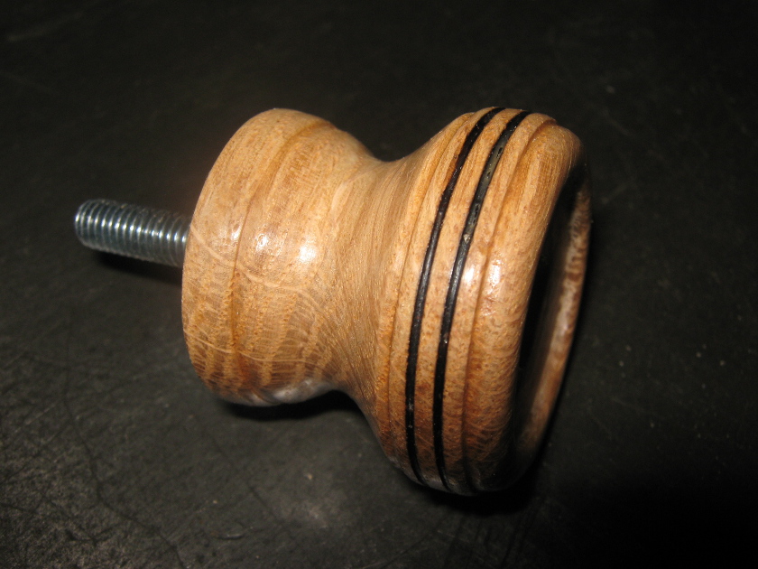 Bespoke drawer knob.