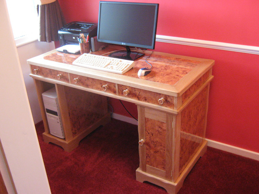 Completed desk.