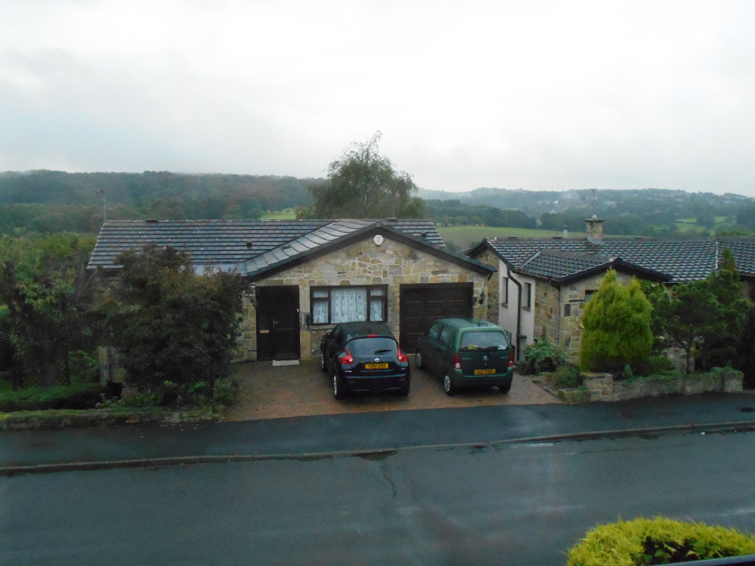 New garage roof and drive.