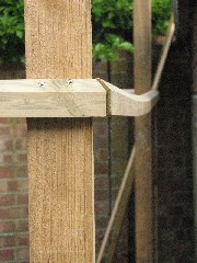 this is the curve on the handrail, similar strange curves exist on the ply roof and a number of decking pieces