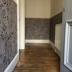 Farrow and Ball Wallpapering