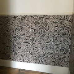 Farrow and Ball Wallpapering