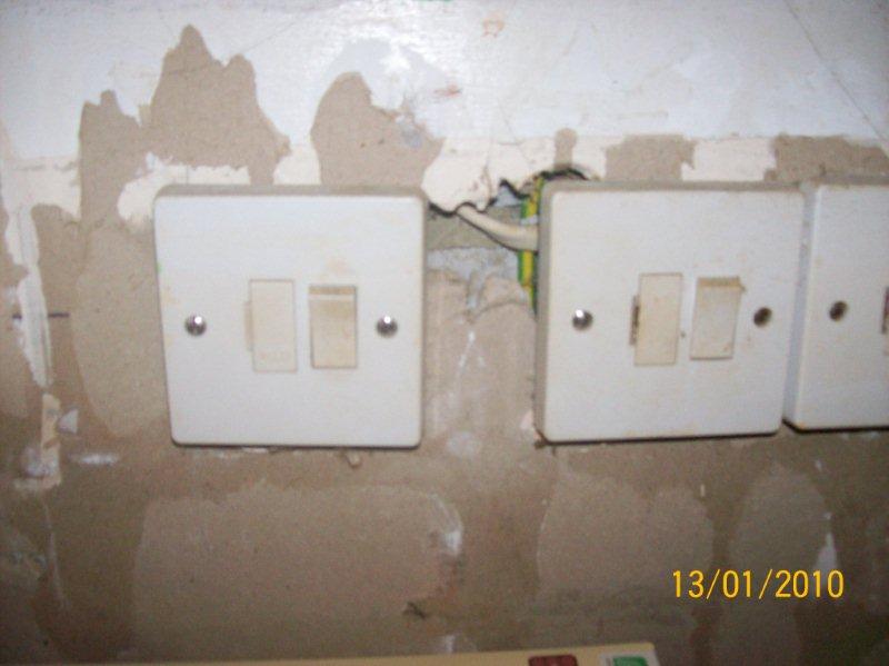 Other sockets and paper ripped