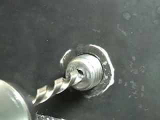 using left hand drill bits to remove bolt