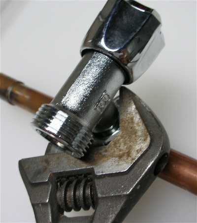 Tighten Backnut