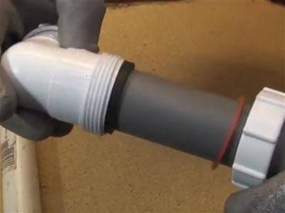 Compression waste fittings | Joining pipes | Plumbing